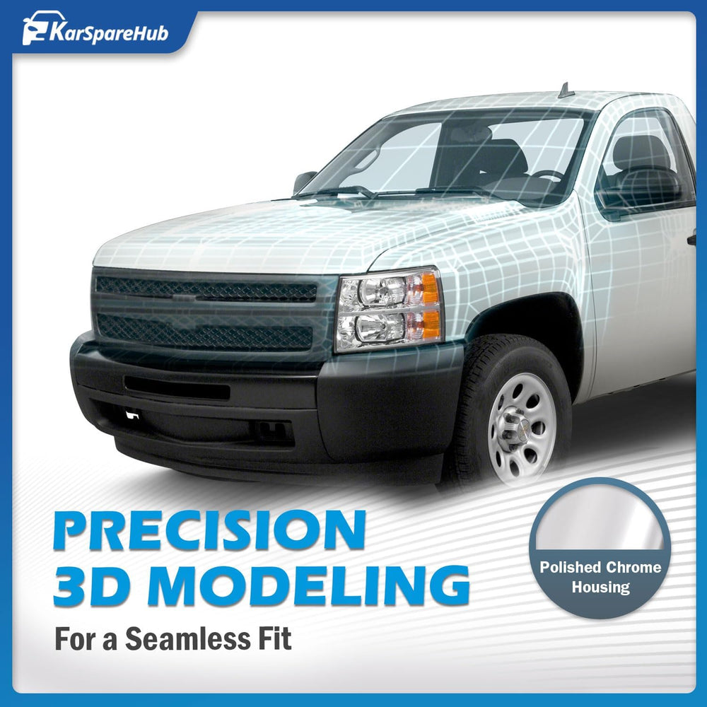 Headlights Assembly for 2007-2013 Chevy Silverado 1500 for 07-14 Silverado 25...