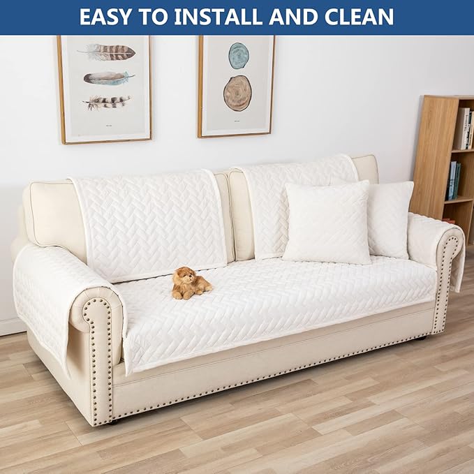 Eismodra Couch Cover, Sectional Couch Covers, Sofa Covers