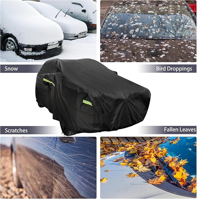SUV Car Cover Custom Fit for Honda CRV, Waterproof All Weather Full Exterior