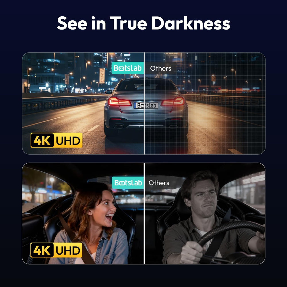 Botslab HK40 Plus 4K Dash Cam Front, Night Vision, G-Sensor [2026 Upgraded]