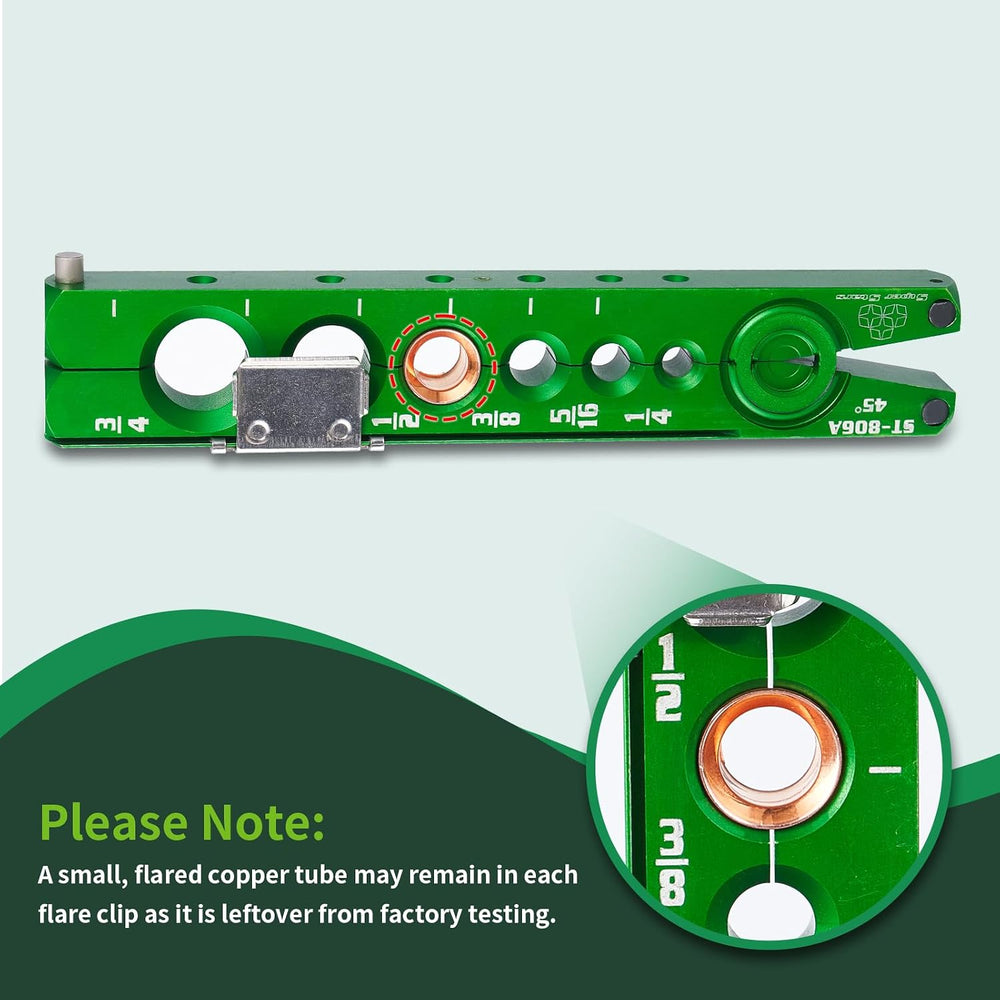 Super Stars Flaring Tools for 1/4in - 3/4in HVAC Single Flare 45 Degree Eccen...