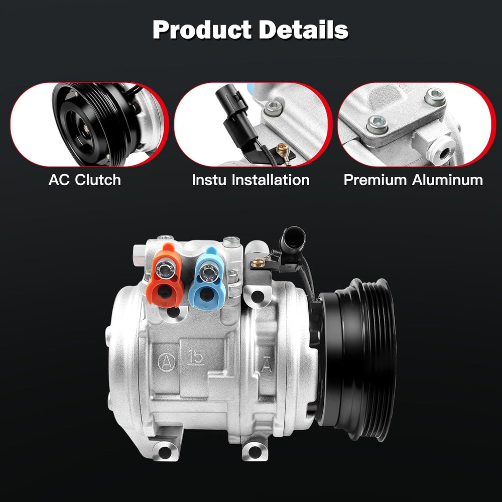cciyu Air Conditioning Compressor for Hyundai Tucson for Kia Spectra