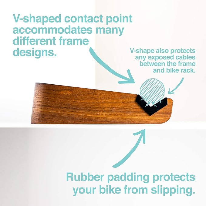 WOKK Wooden Bike Wall Mount
