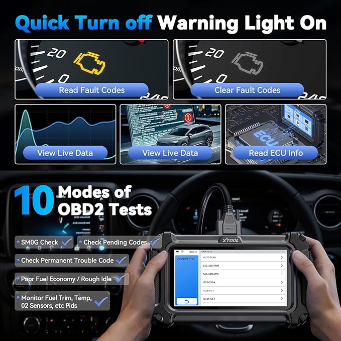 XTOOL D5S OBD2 Scanner