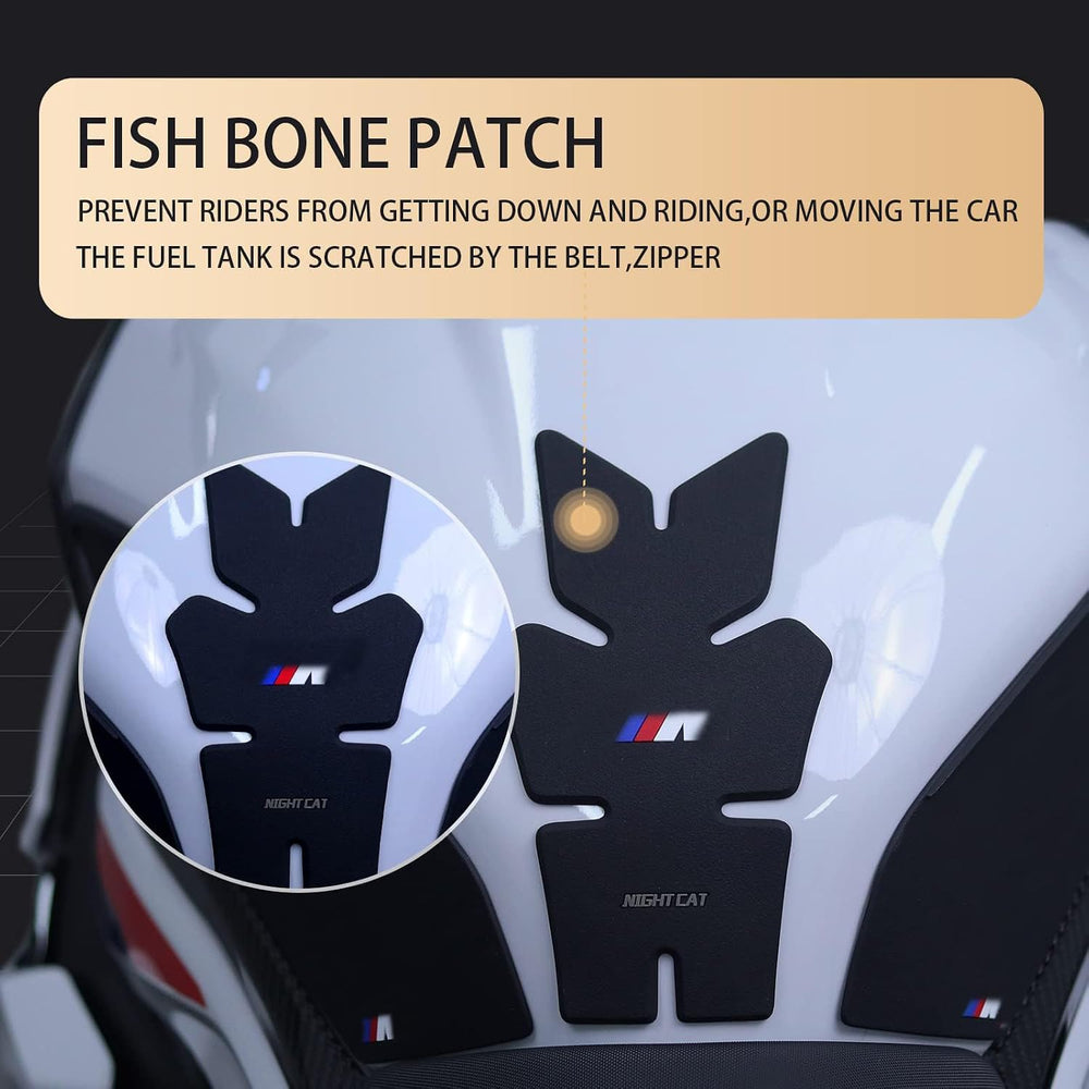 Fuel Tank Sticker, Compatible with 2019 Post S1000RR, Motorcycle Fuel Tank Pr...