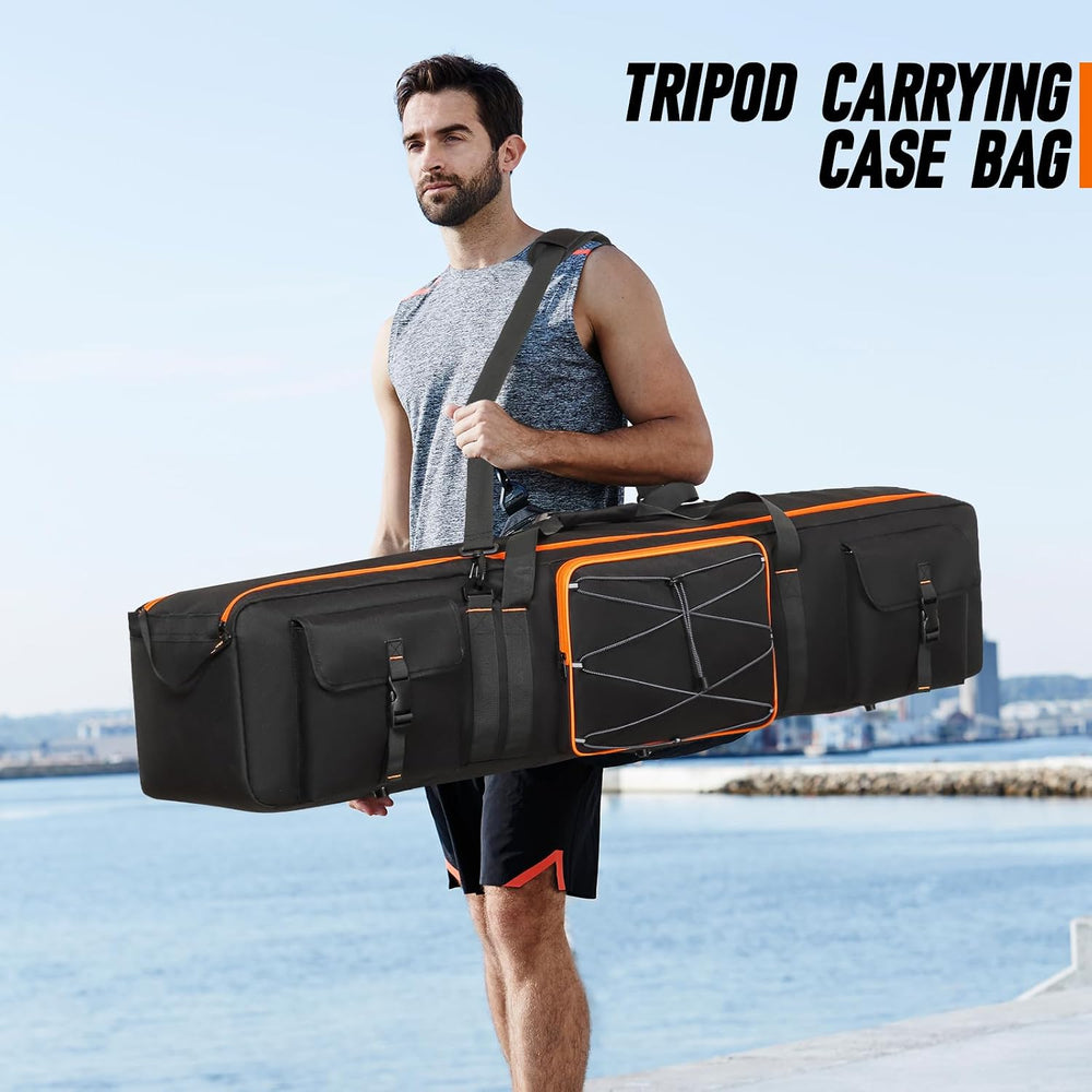 Tripod Carrying Case,50 Inch Tripod Light Stand and Photography Lighting Kit ...
