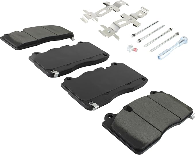 Premium Semi-Metallic Front Brake Pads Compatible