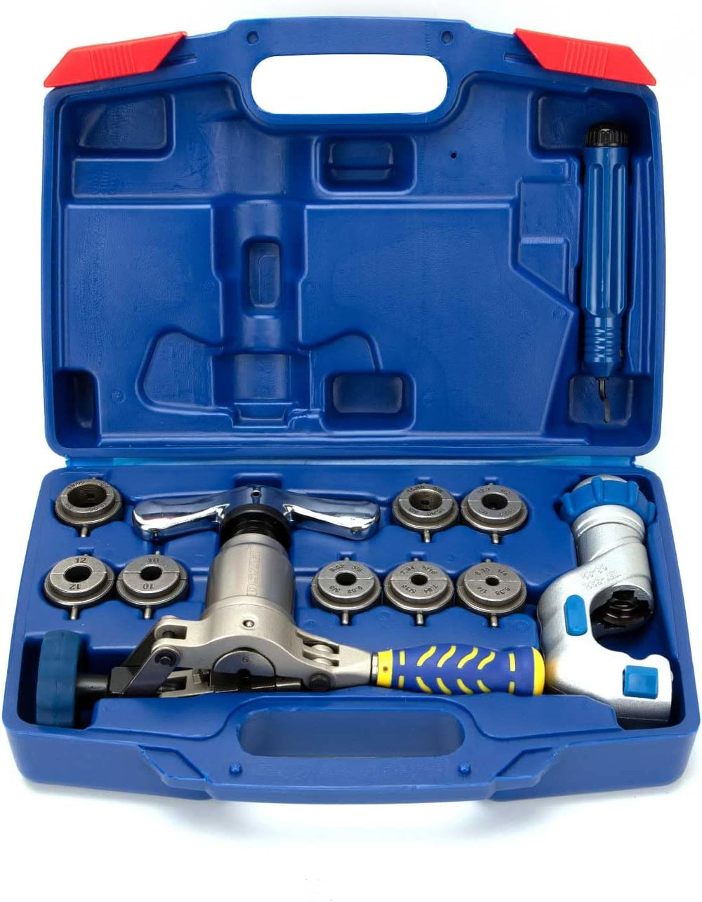Flaring Tool Kit for 1/4" - 3/4" Copper Pipe HVAC Flare Tool 45°Ecc...
