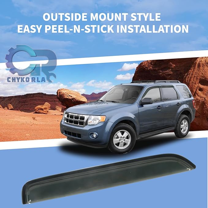 Window Visor Rain Guard Compatible