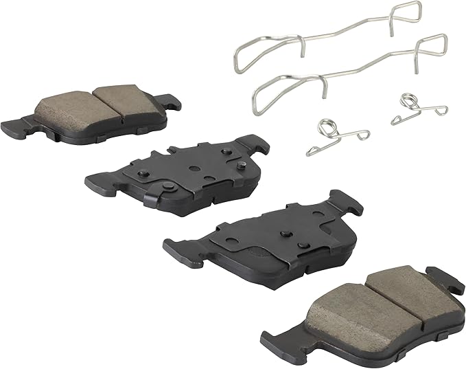 Premium Ceramic Rear Brake Pads Compatible