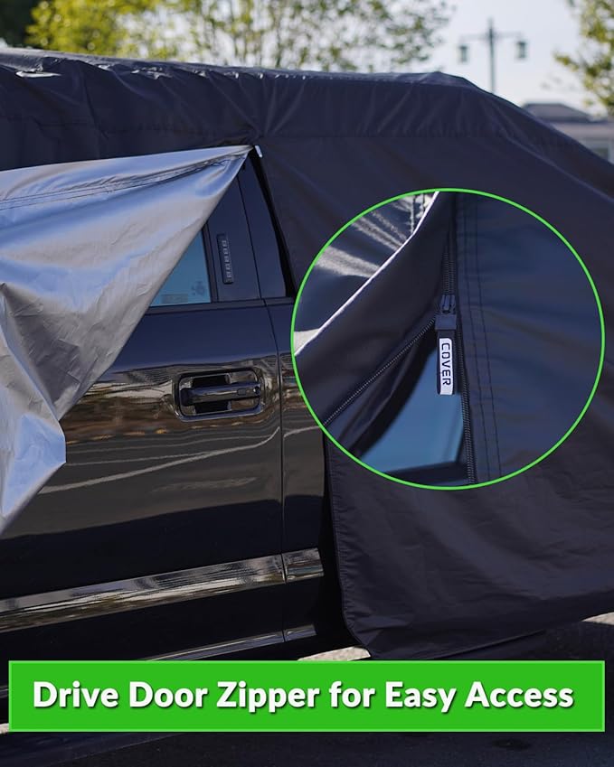 Pickup Truck Cover Waterproof All Weather, Outdoor Indoor Truck Protection Cover