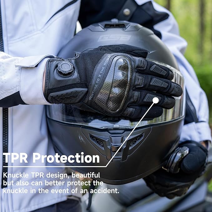 VXW High Protection Motorcycle Gloves