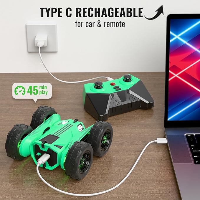 MaxTronic Remote Control Car, Rechargeable RC Cars & Remote