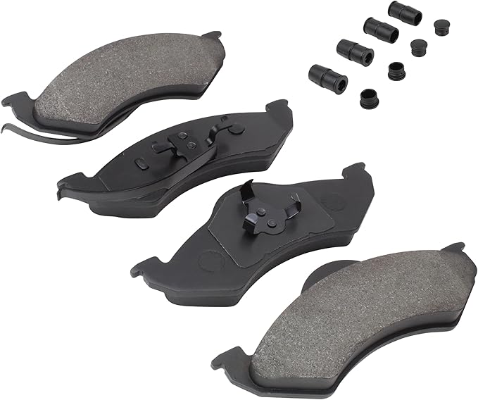 Premium Semi-Metallic Front Brake Pads Compatible