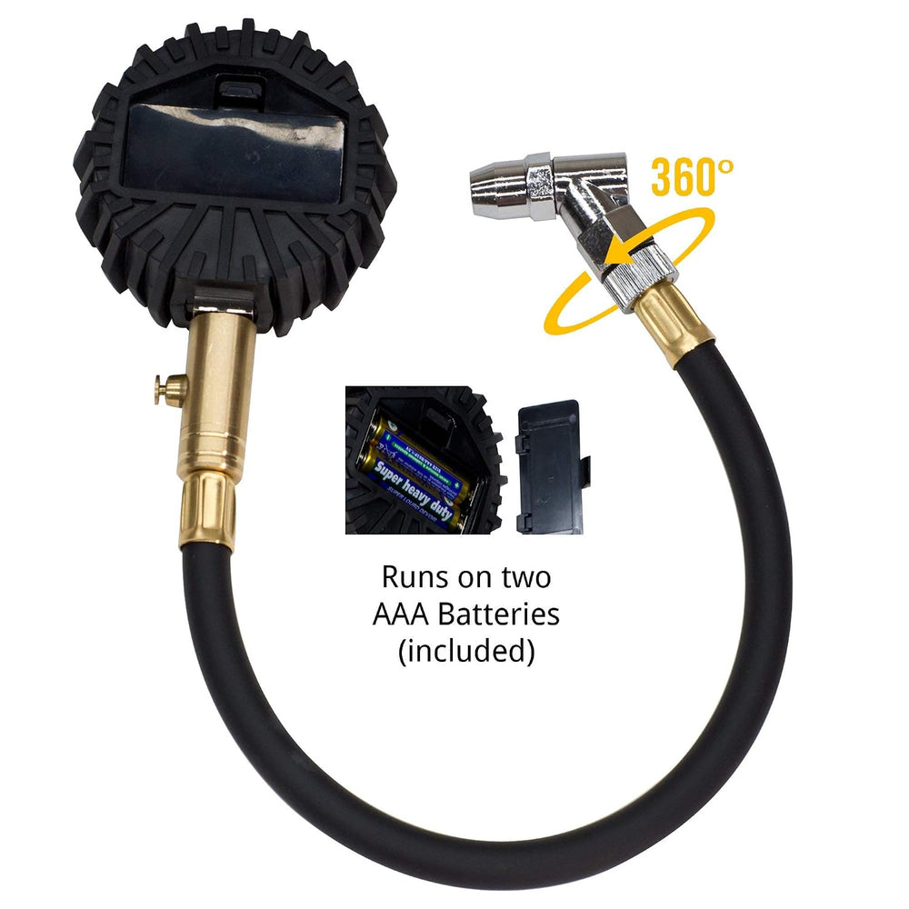 JACO Superior Products ElitePro Digital Tire Pressure Gauge - Professional Ac...