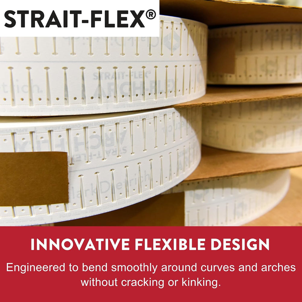 Drywall Tape – Arch-Flex Corner Bead for Drywall Repair – Flexible Composite ...