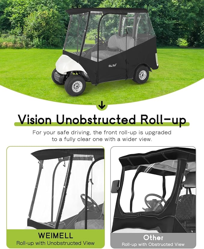 Golf Cart Enclosure 2 Passenger