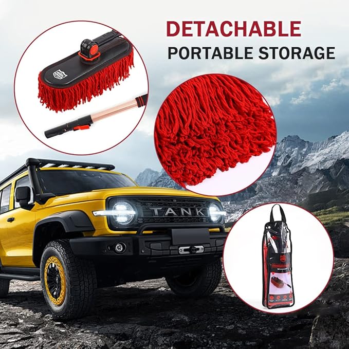 Car Duster Exterior Scratch Free, Car Dust Brush