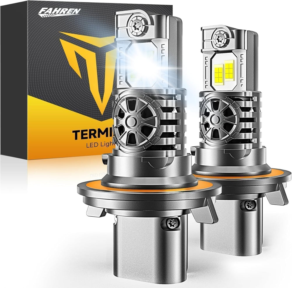 Upgraded H13/9008 Bulbs, 000LM 10X Super Brighter, 85000+ Hours Long Service ...