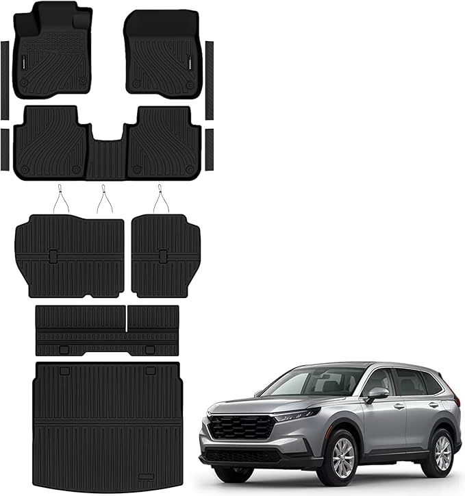 Auxko All Weather Floor Mats Upper Cargo Mat