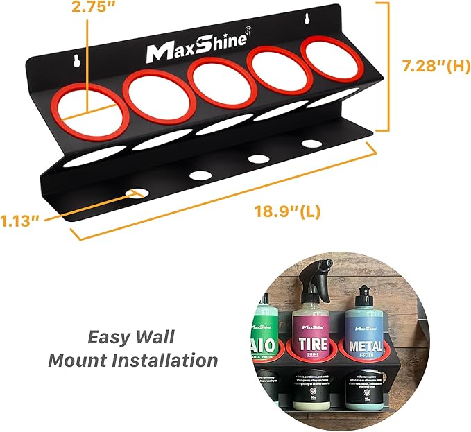Maxshine Universal Detailing Spray Bottle Holder (2-Pack)