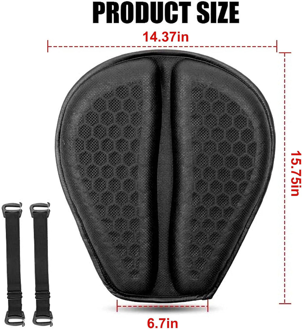 Motorcycle Seat Cushion 3D Honeycomb Motorcycle Gel Seat Cushion Petal Shape ...