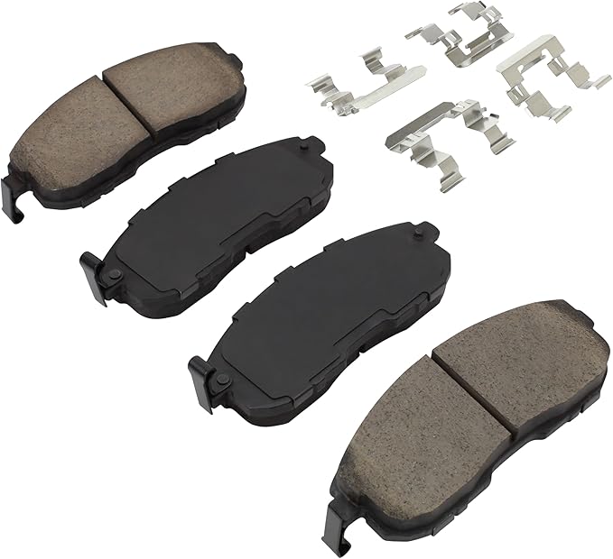 Premium Ceramic Front Brake Pads Compatible