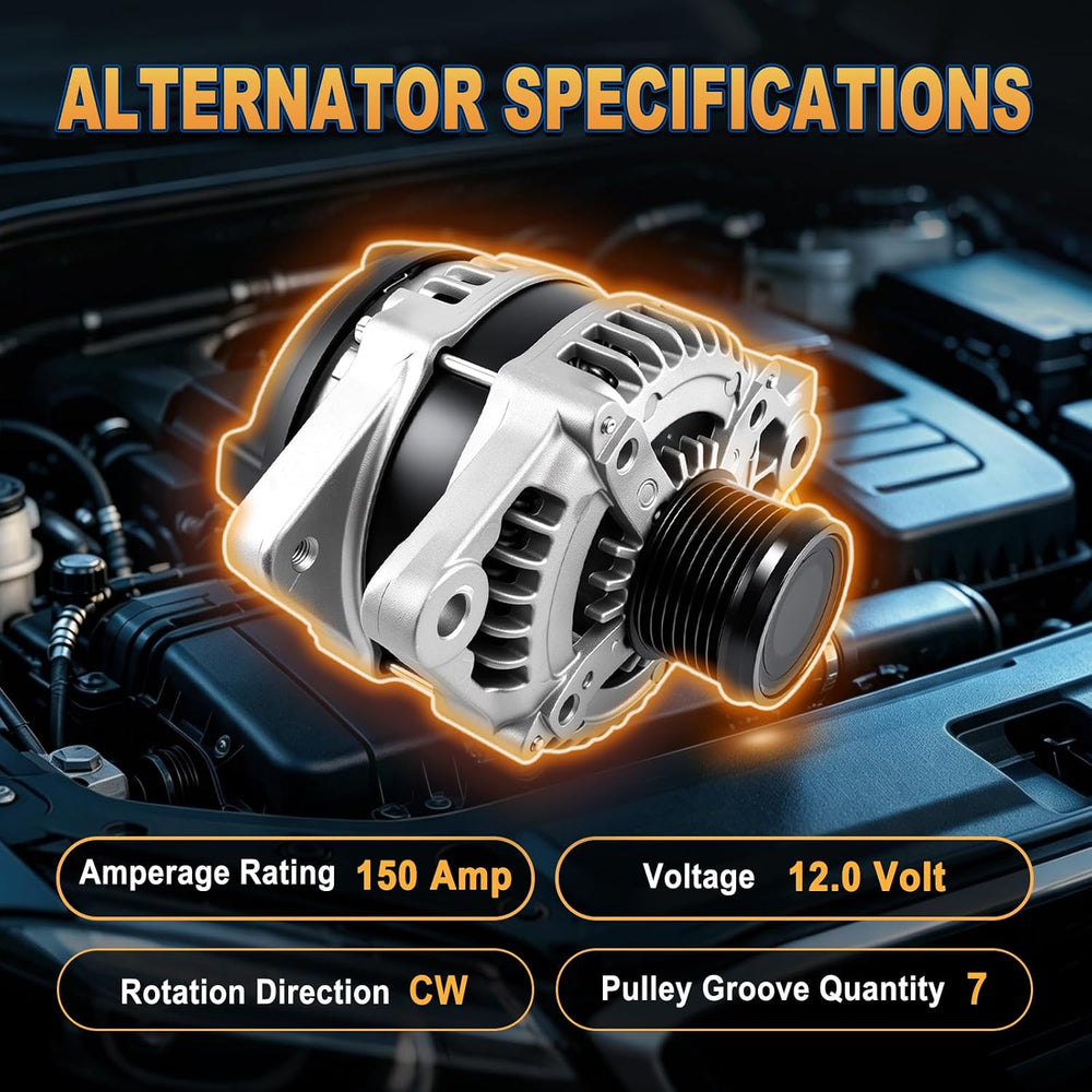 Alternator Compatible with 10-15 IS250 2.5L V6