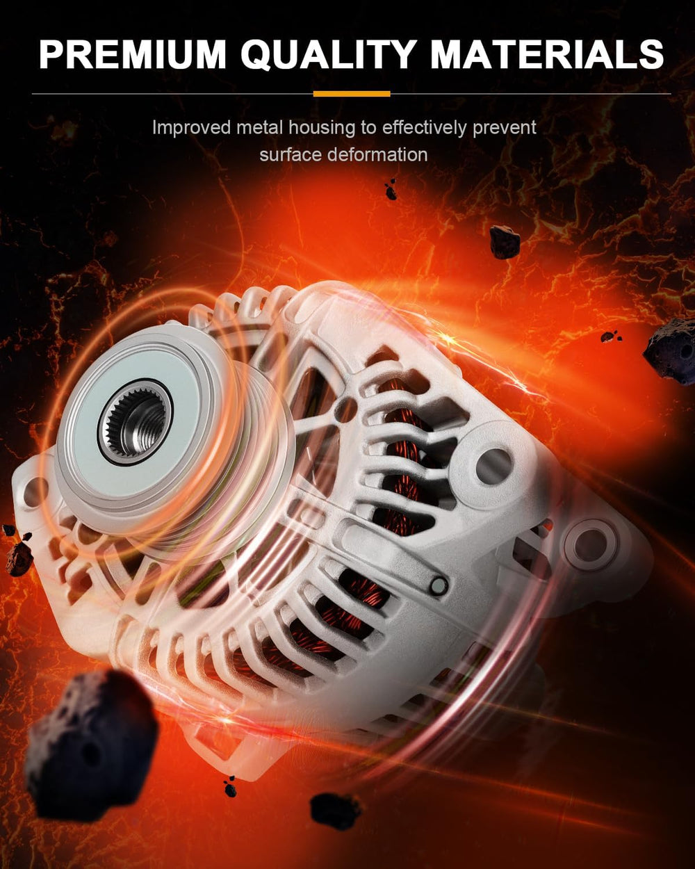 ROADFAR 100AMP Alternator for Sonata 2.4L 2010-2013,for 11491