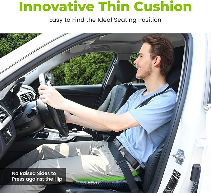 Soft Dense Memory Foam Car Seat Cushion