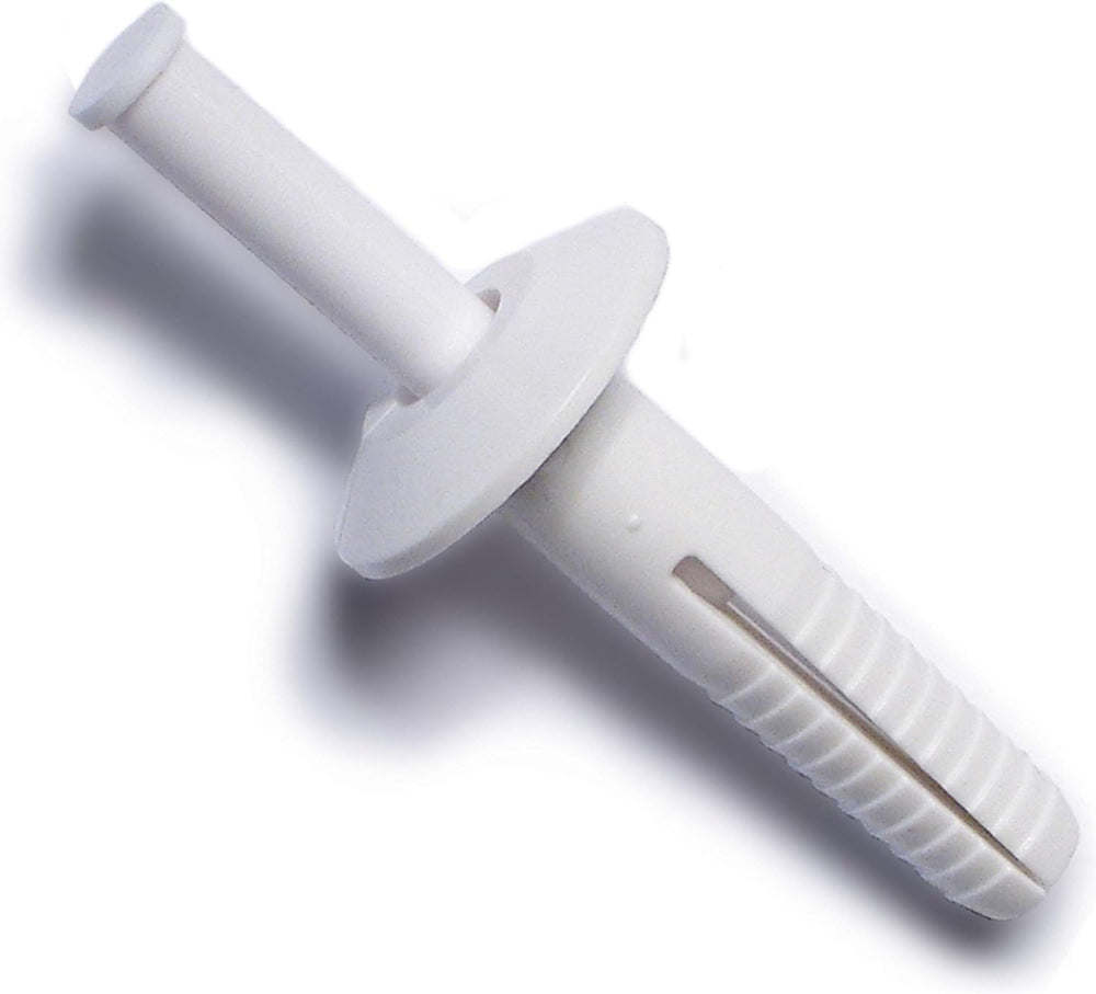Hard-to-Find Fastener 014973170004 Nylon Truss Nail Drive Anchors, 1/4 x 1, P...
