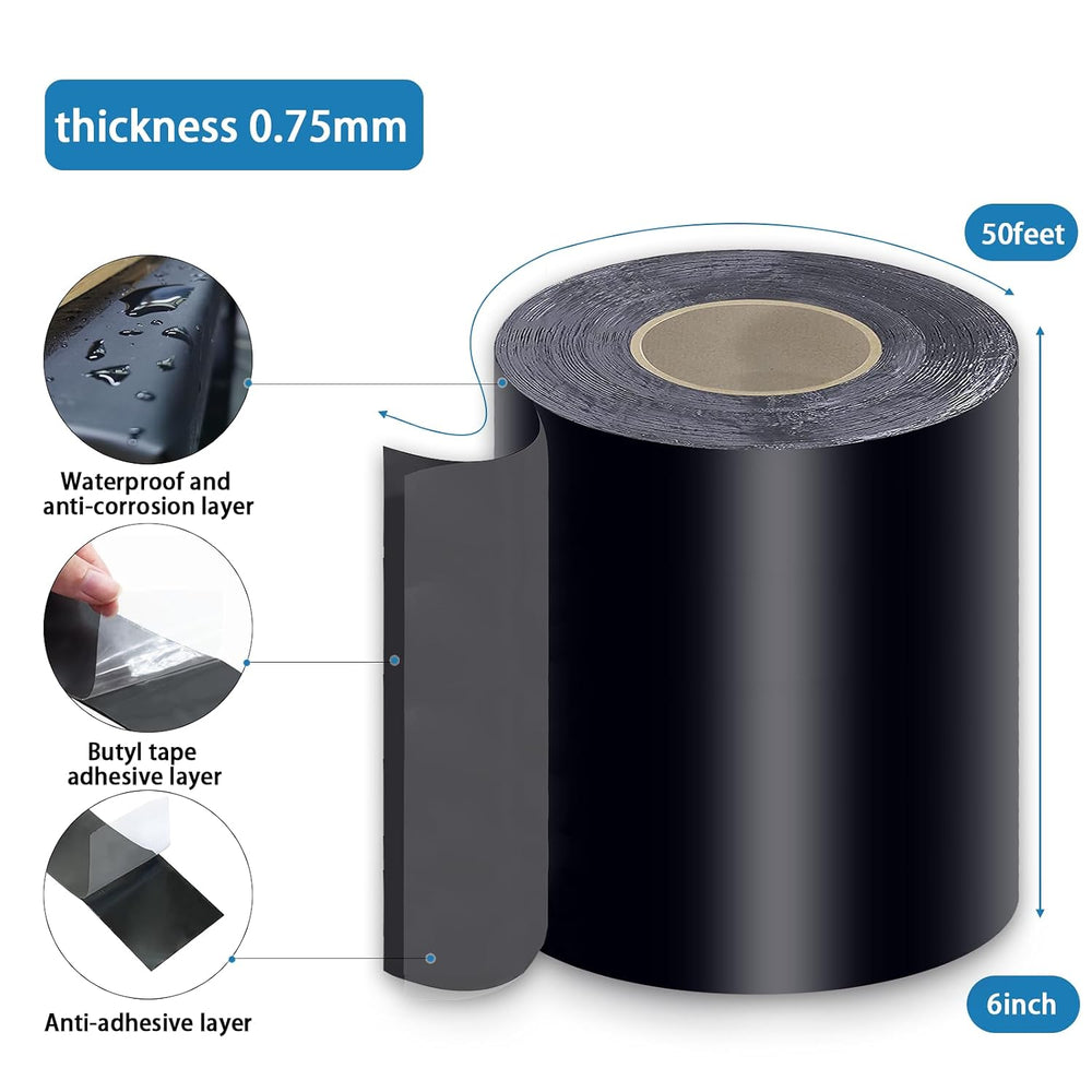 Deck Joist Tape 6''×50', 1 Pack Weather-Resistant Joist Tape for ...