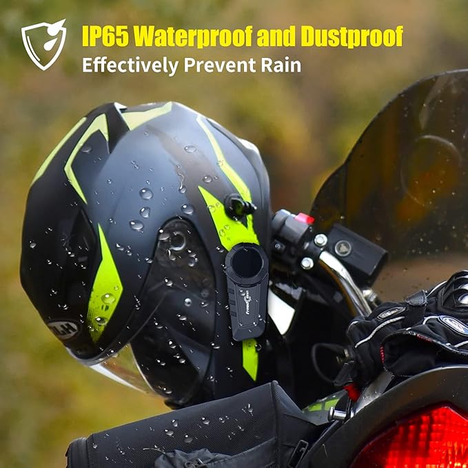 FreedConn KY PRO Motorcycle Helmet Bluetooth Headset, Motorcycle Communication