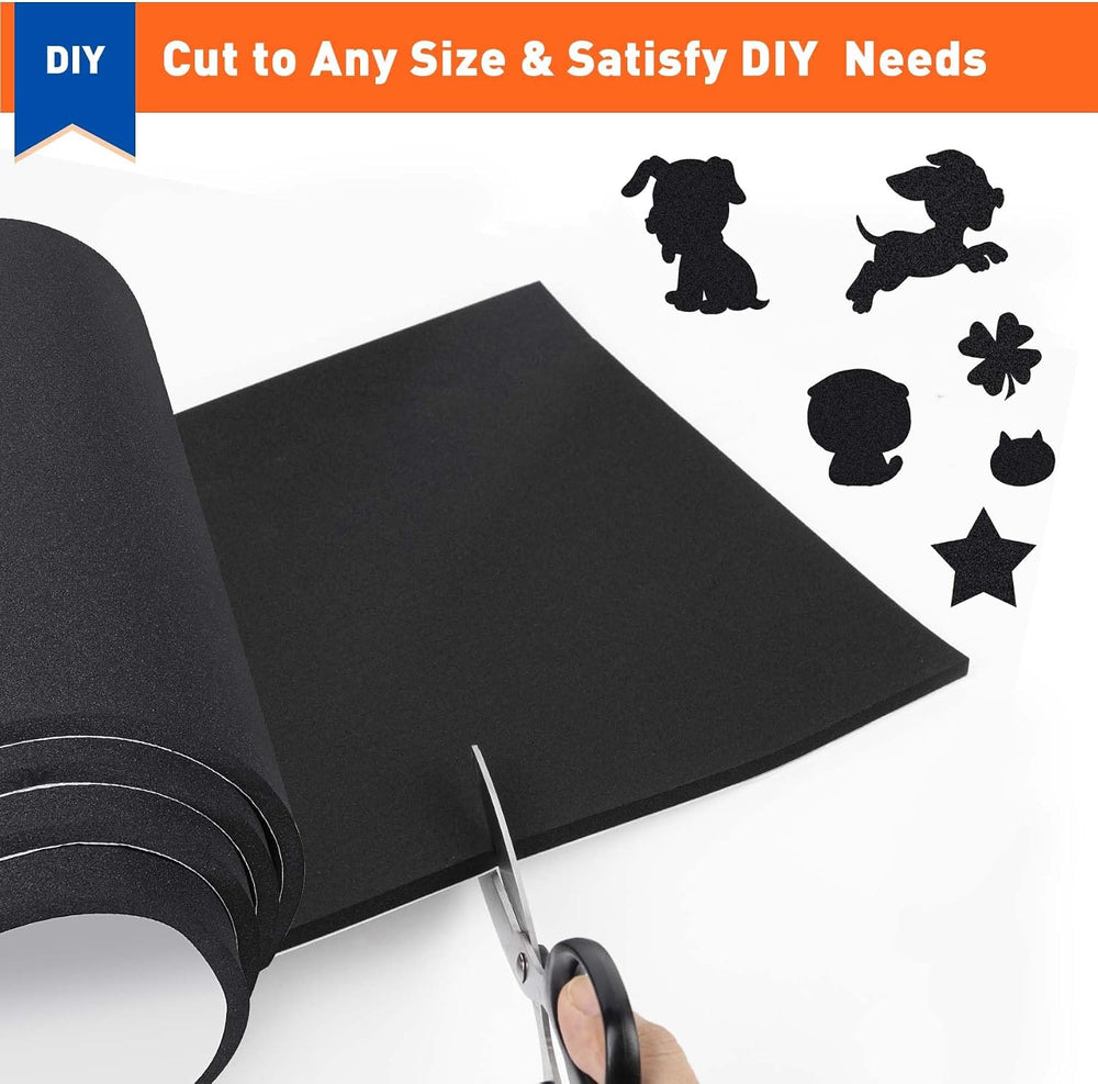 MAGZO Adhesive Sponge Neoprene Foam Padding, 1/2" Thick x 12" x 59&...