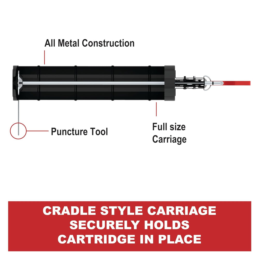Albion Engineering R6BQ Viper Line Manual Barrel Ratchet Cartridge Caulking G...