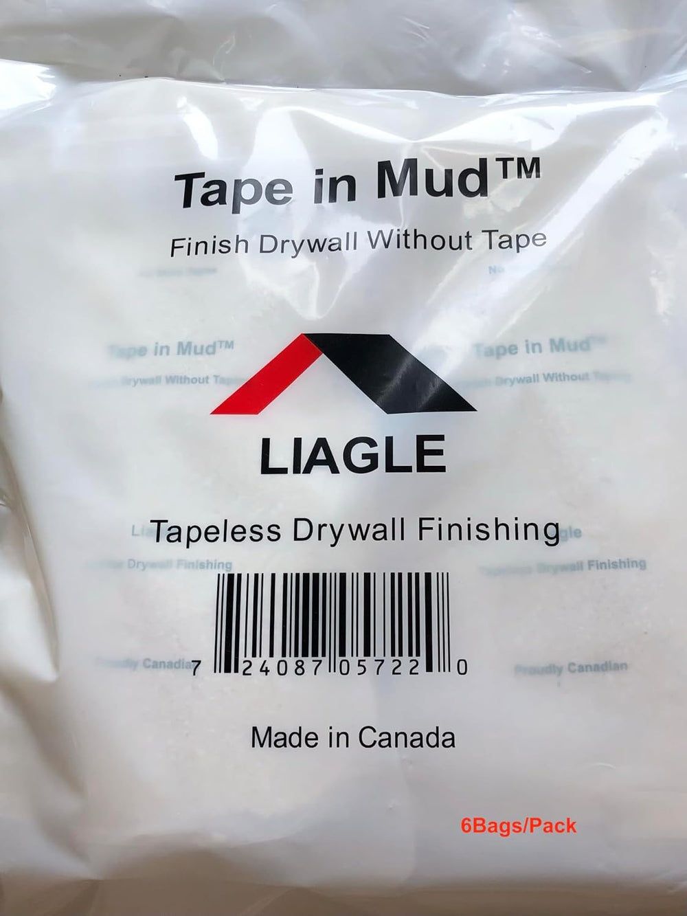 Tape in Mud™ 2025 Version-Fiber Reinforcement additive to Drywall Taping Comp...