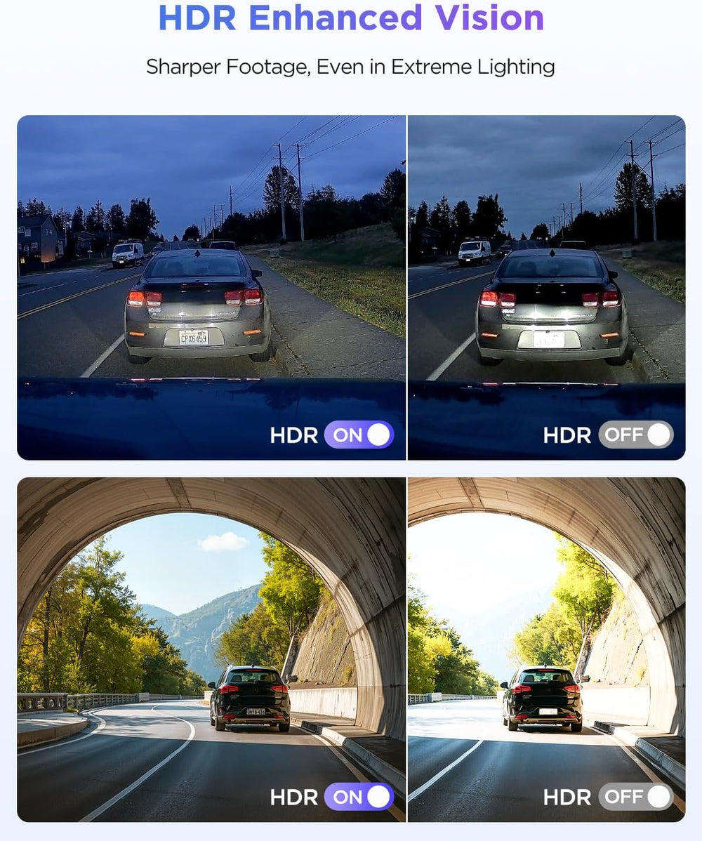 VIOFO A119M Pro 4K HDR Mini Dash Cam, STARVIS 2 IMX678 Sensor, Wi-Fi 6, GPS