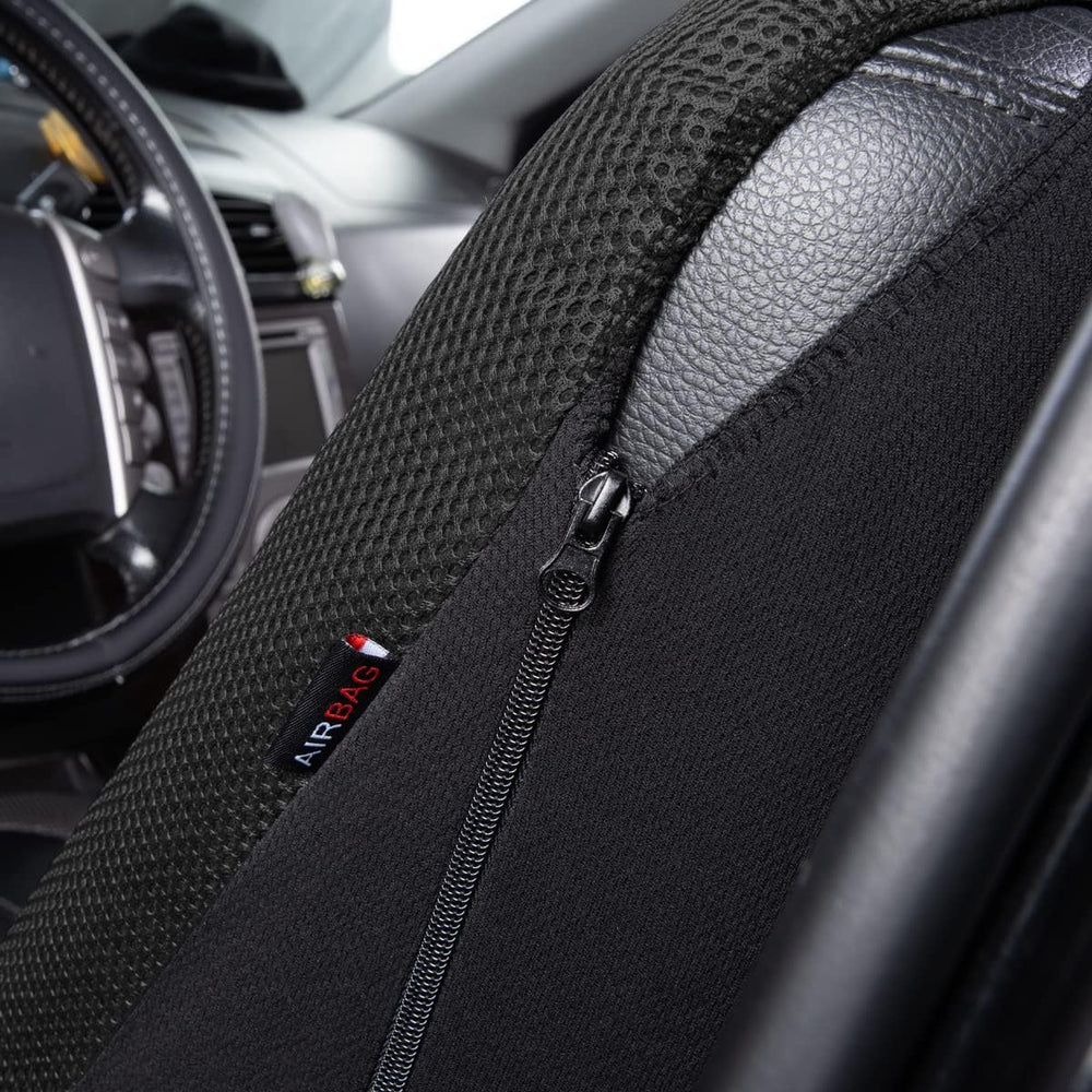 Flying Banner car seat Covers Quality Carbon Fiber Air Mesh Fabric Sport Low ...