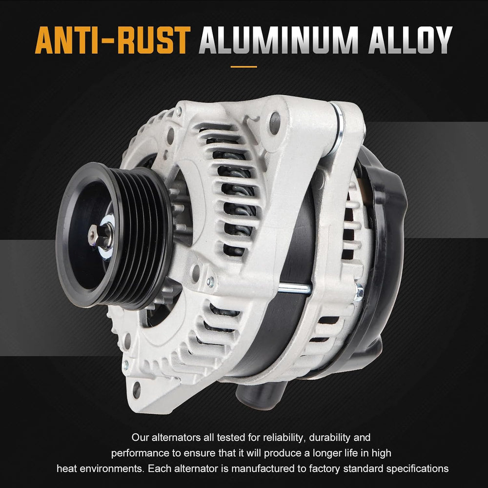 New Alternator 130 Amp for 3.5L Honda Odyssey 2008-2010