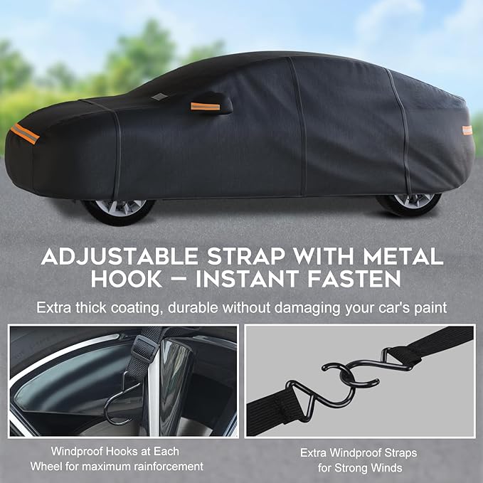 Sedan Car Cover Waterproof All Weather