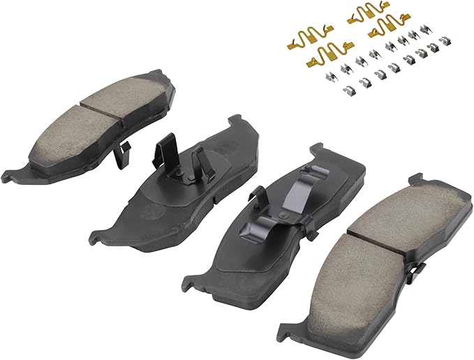 Premium Ceramic Front Brake Pads Compatible