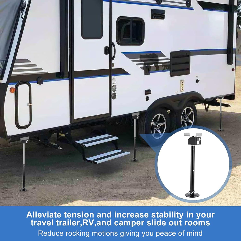 Garvee RV Slide Out Support Jacks (Set of 4) - 20,000lb Heavy Duty Rv Stabili...