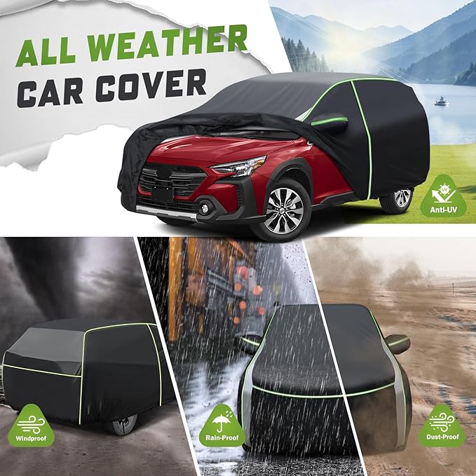Mixsuper Liner Car Cover for Subaru Outback 2003-2026, 7 Layers Waterproof Car