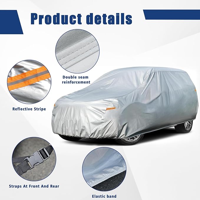 Kayme 6 Layers SUV Car Cover Custom Fit