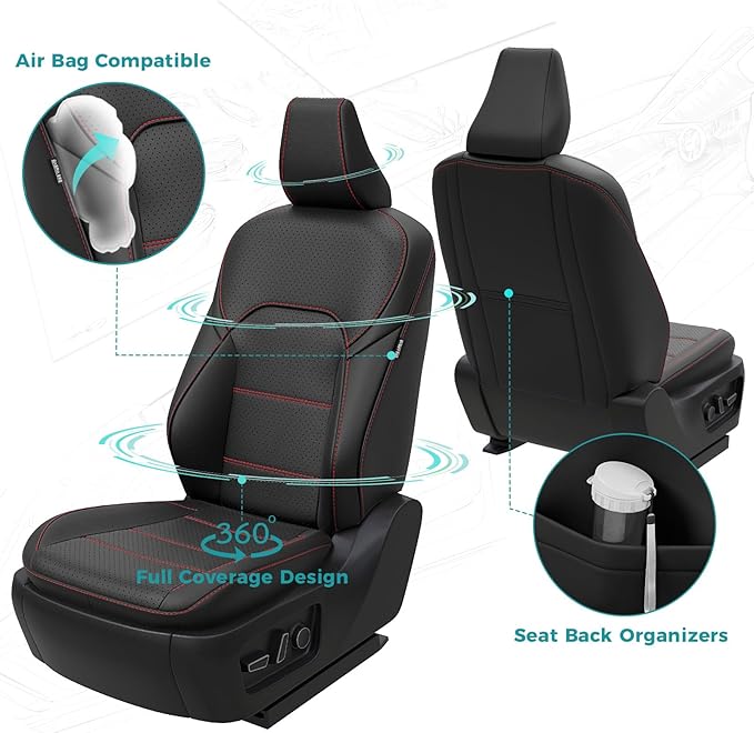 for Toyota Camry Seat Covers LE SE 2025