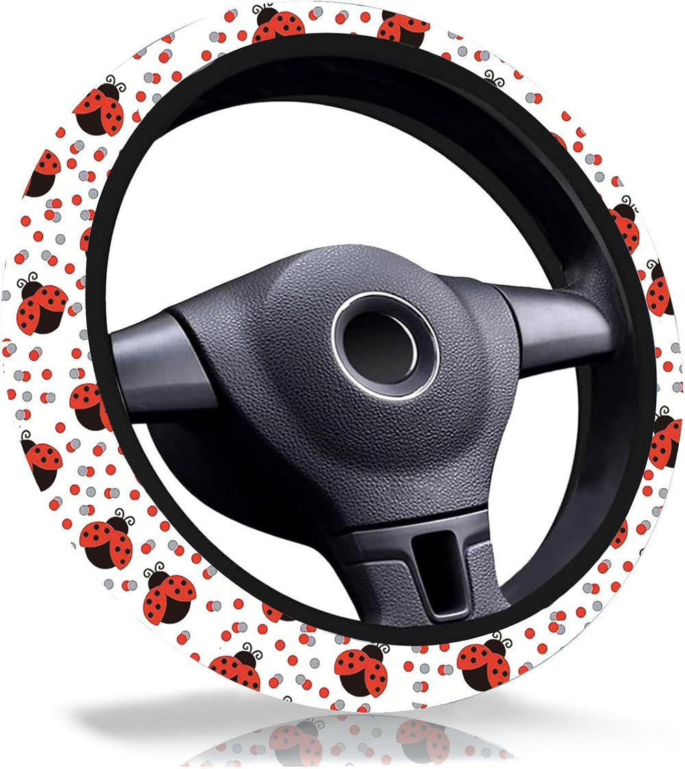 10PCS Sunflower Accessories for Car Wheel Cover,2PCS Front Seat Covers