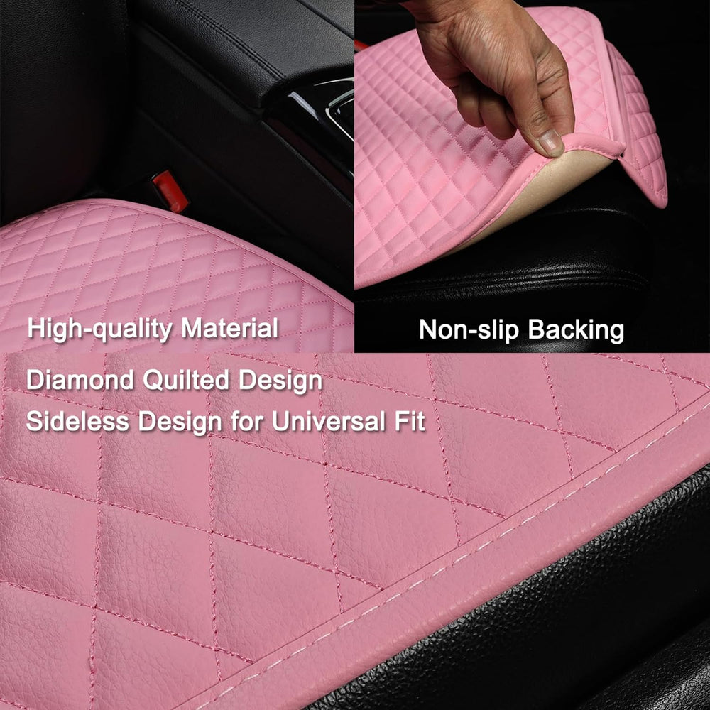 West Llama Pu Leather Car Seat Bottom Covers Protectors Include 1 Pair Front ...