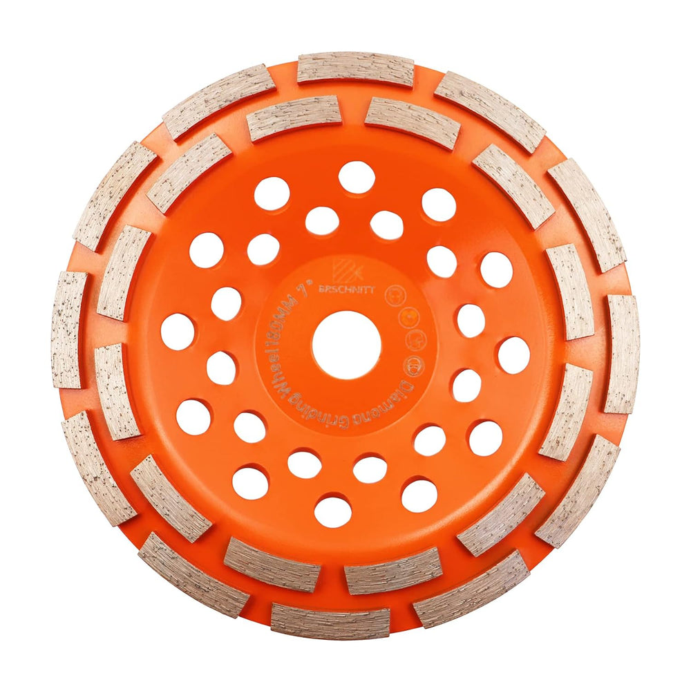 Concrete Diamond Grinding Cup Wheel,BRSCHNITT 7 inch Angle Grinder Diamond Do...