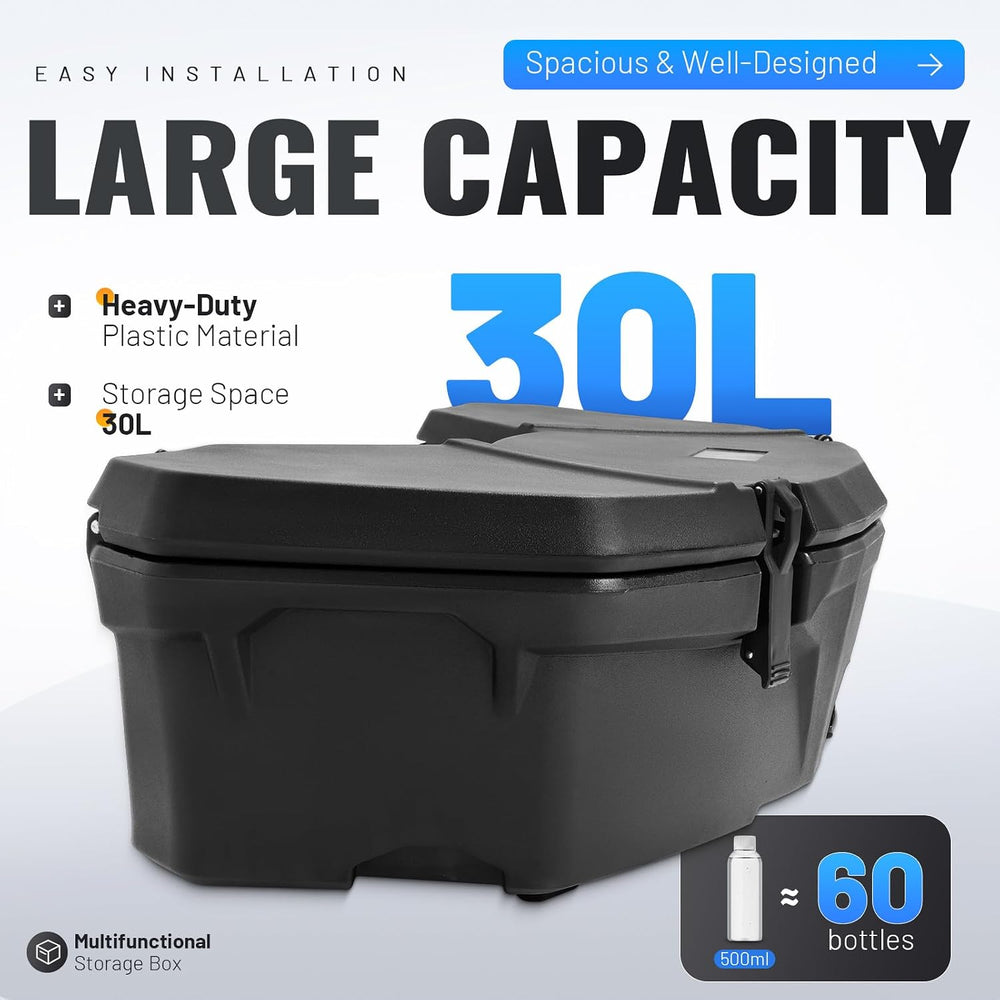 ECOTRIC Rear Storage Cooler Box Compatible with Can-Am Maverick X3 Turbo, Ren...