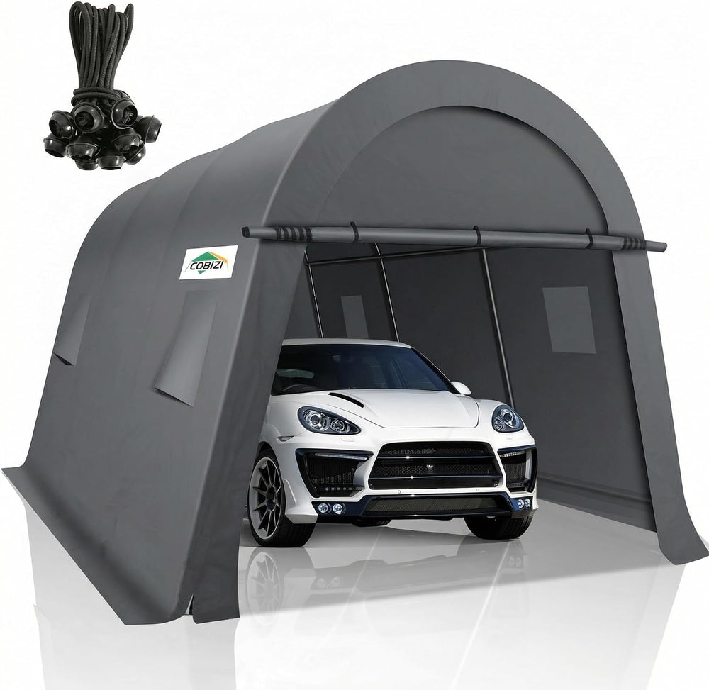 COBIZI Carport Canopy 10x20 Heavy Duty Portable Garage